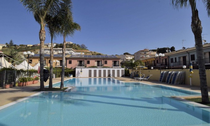 Porto Empedocle Apartment | Beautiful apartment for 4 guests with A/C, pool, WIFI, TV and balcony