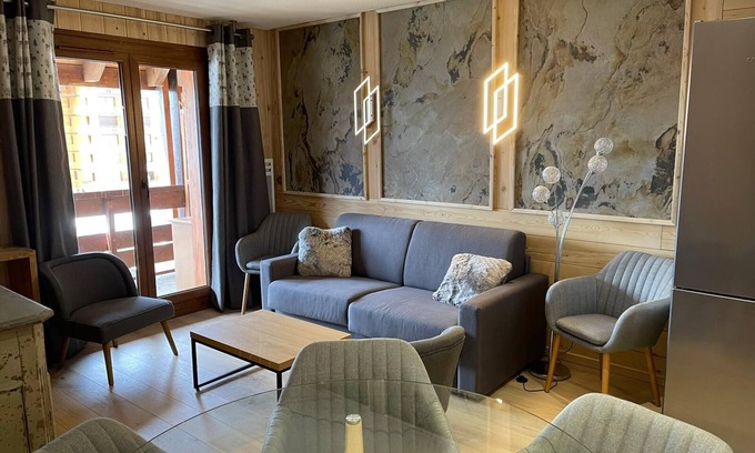 Les Deux Alpes Apartment | Beautiful apartment - comfortable and warm at the foot of the slopes.