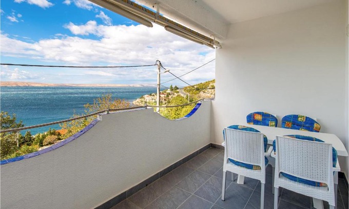 Baric Draga Apartment | Beautiful apartment in Baric Draga with 1 Bedrooms and WiFi