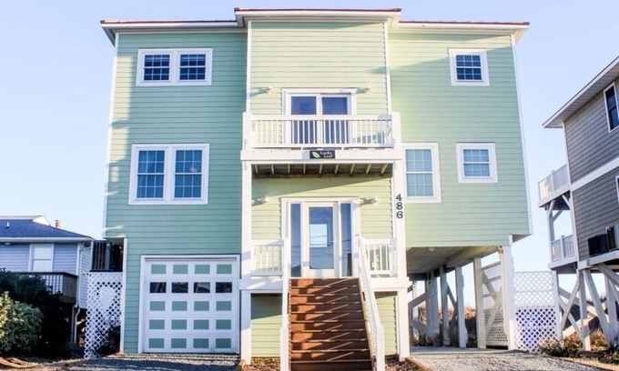 Ocean City Beach House | Beautiful Beachfront home with EXPANSIVE Ocean views! ELEVATOR!