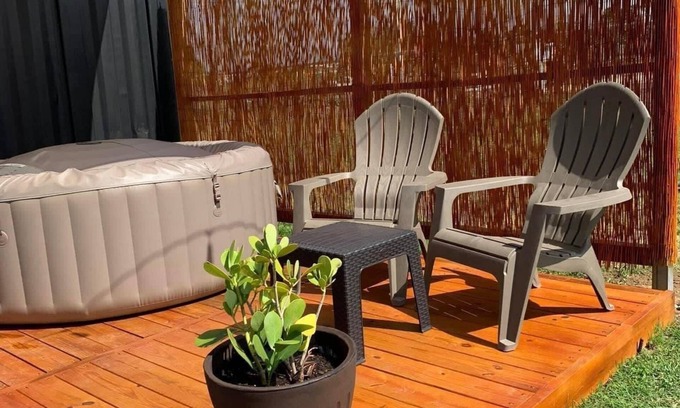Jobos House | Beautiful equipped container house located in a quitcozy place- 5 min from beach