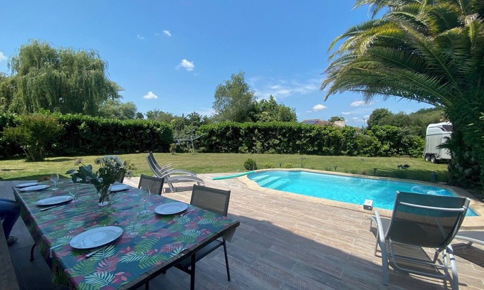 Saint-Jean-de-Marsacq House | Beautiful house, swimming pool, 15 minutes from Hossegor beach