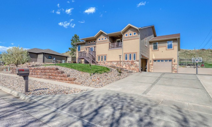 Rapid City House | Beautiful Home at the end of the street with acreage and privacy!
