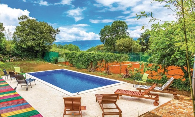 Zurkovo House | Beautiful home in Kostrena with 3 Bedrooms, WiFi and Outdoor swimming pool