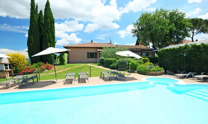 Po' Bandino Villa | Beautiful private villa with private pool, WIFI, TV, patio, pets allowed, panoramic view and par.