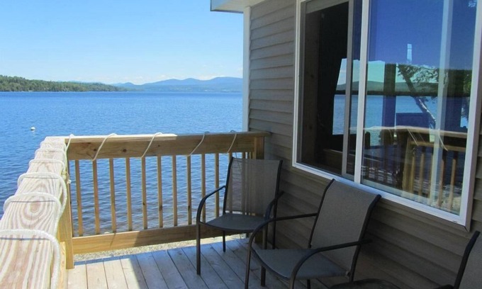 Rangeley Cottage | Beautiful Lake Front Yr Round Cottage-Magnificent Views 5 ft from Lake.
