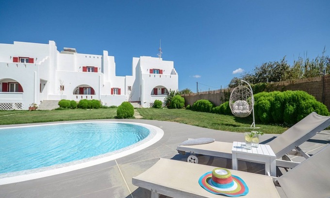 Plaka Villa | Beautiful Naxos Villa | 4 Bedrooms | Villa Red | Wonderful Mountain View &.