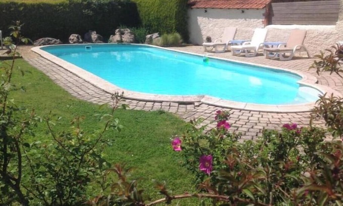 Cersay Cottage | Beautiful pet-friendly converted barn in Loire Valley with private heated pool!