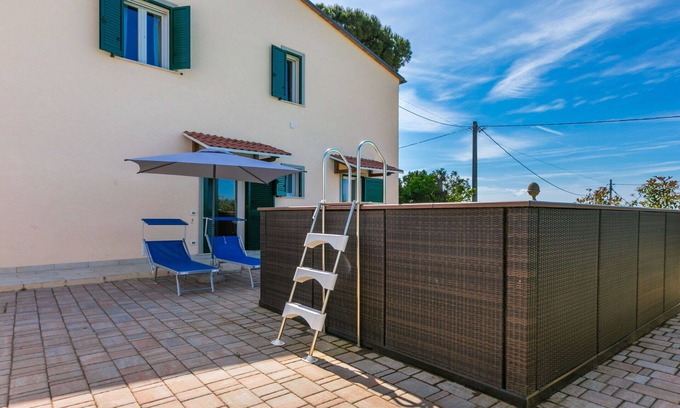 Riparbella House | Beautiful private villa for 6 guests with WIFI, private pool, A/C, TV, terrace and pets allowed