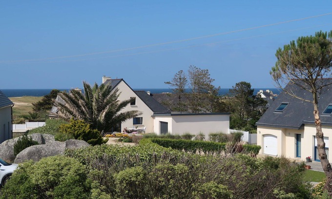 Kerlouet House | Beautiful private villa for 8 guests with WIFI, TV and terrace