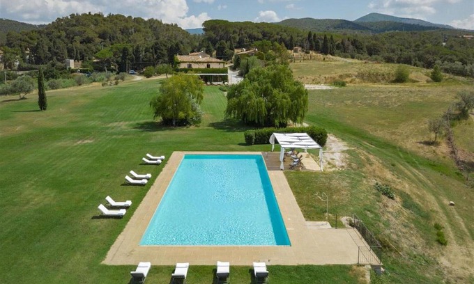 Castellina Marittima Villa | Beautiful private villa with WIFI, private pool, A/C, TV, pets allowed and panoramic view