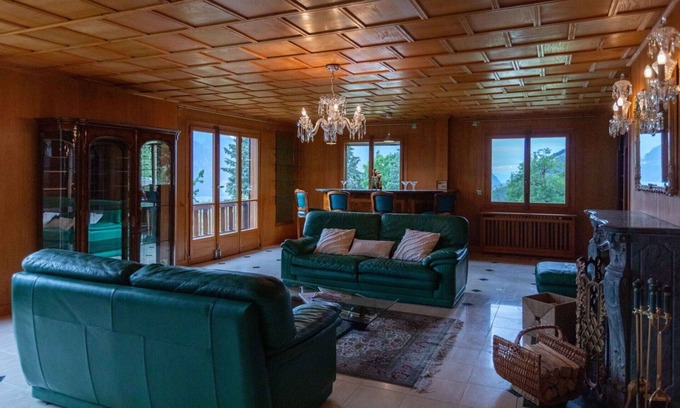 Ollon House | Beautiful private villa for 10 people with private pool, TV, terrace and panoramic view