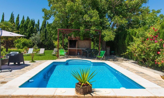 Niguelas House | Beautiful private villa for 6 people with WIFI, private pool, A/C, TV and pets allowed