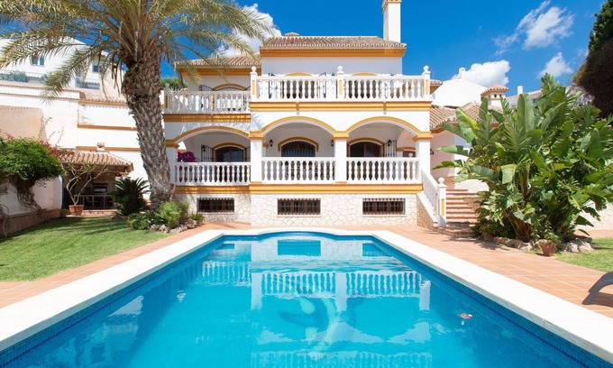 La Cala del Moral House | Beautiful private villa for 8 people with A/C, WIFI, private pool, TV and patio