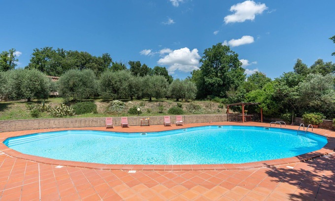 Riparbella Villa | Beautiful private villa with WIFI, private pool, A/C, TV, veranda, pets allowed and panoramic view