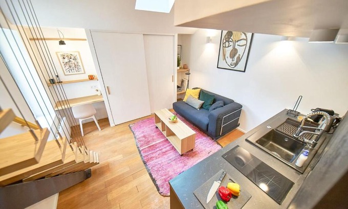 Part Dieu - Bir Hakeim Apartment | Beautiful renovated apartment Cours Lafayette near Halles Paul Bocuse