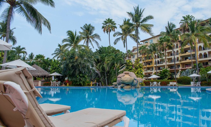 Marina Vallarta Apartment | Beautiful Studio with balcony inside resort