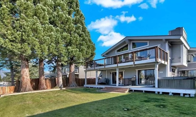 Tahoe Keys House | Beautiful Tahoe Keys Home on the Water with Boat Dock near Heavenly Ski Resort
