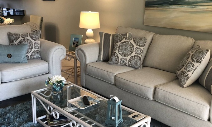 Butler Beach Condo | Beautiful Townhome with Ocean View at St Augustine Beach