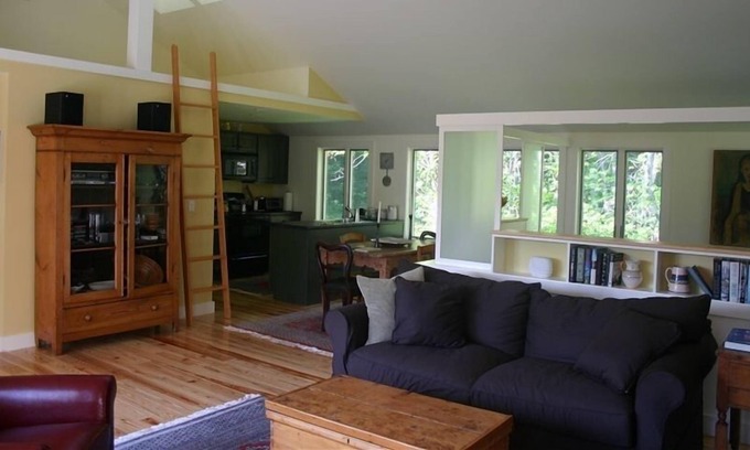 Belmont Apartment | Beautiful & Unique Spacious Studio near Okemo. Booking fall and winter!
