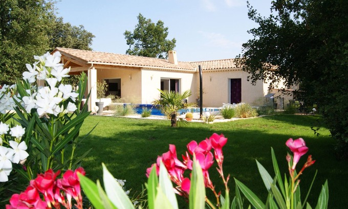 Mejannes-le-Clap House | Beautiful Villa with garden and private pool for 6 people