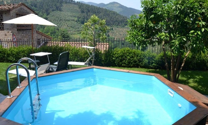 Castelvecchio Villa | Beautiful villa with WIFI, private pool, A/C, TV, terrace and panoramic view, close to Lucca
