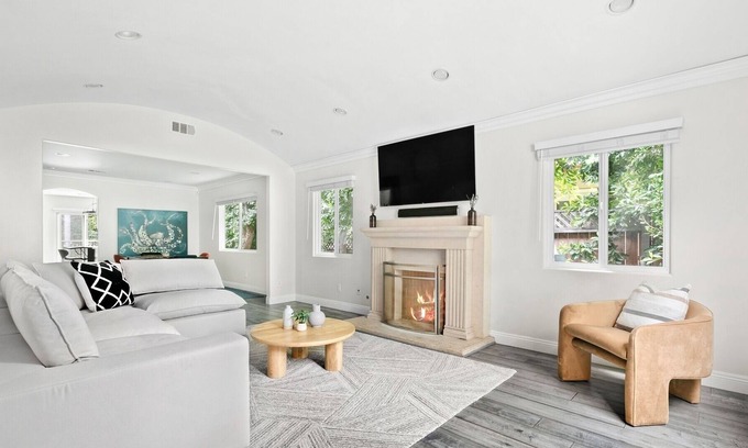 Tri-West House | Beautifully Remodeled 3BR/2.5BA Gated West Hollywood House in Great Location.