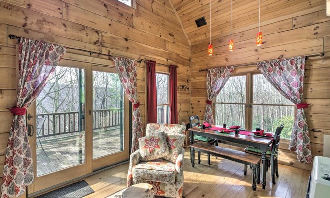 Beech Mountain House | Beech Mountain Cabin with 180 Views Near Hiking!