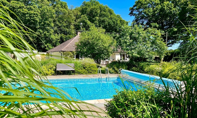 Watersfield Cottage | Bell Meadow - cottage with private pool, sleeps 7 guests (maximum 6 adults) in 3 bedrooms