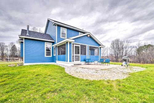 Bellaire House | Bellaire Home with Game Room and On-Site Snow Trails!