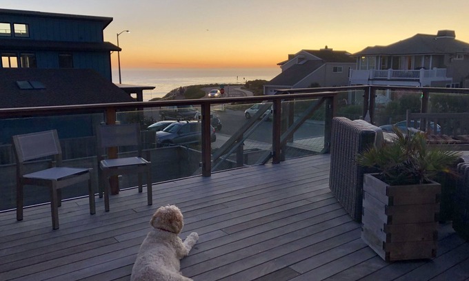 Westside Santa Cruz House | BEST LOCATION! Ocean and Sunset Views; Family & Pet Friendly