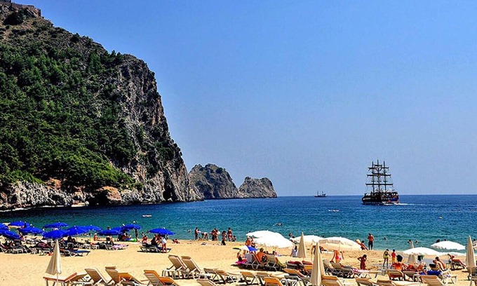 Alanya Apartment | Bester Ort: Schirme,fahrräder,garten,balkon Uvm