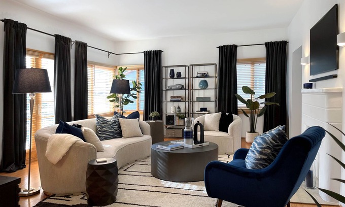 Beverly Grove Apartment | Beverly Blue - Bright Luxurious Home BH/WeHo