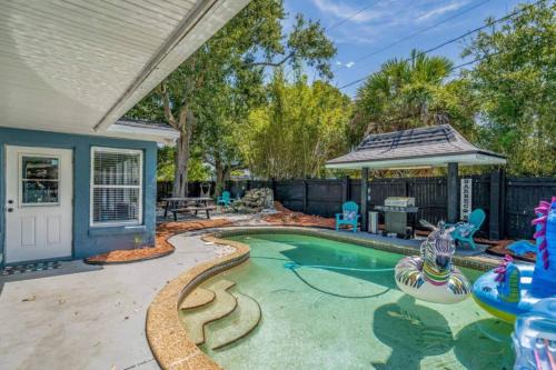 Melbourne House | Big Savings! 5br Poolside Orlando Home Game Room