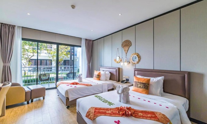 Ko Yao House | BJ & Radisson Deluxe Twin Bed