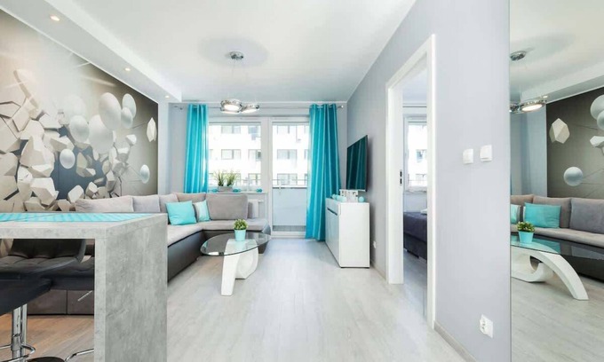 West Pomeranian Voivodeship Apartment | Bliżej Morza 16 | Stylish Apartment | Gym