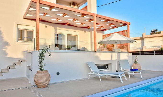 Gournai Villa | Blue Sapphire Villa with private pool