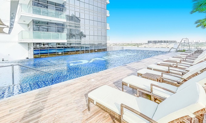 Dubai Apartment | bnbme | Damac Hills Carson Tower | STUDIO