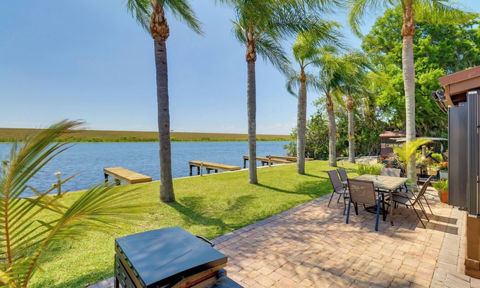 Okeechobee Cabin | Boat, Fish & Swim: Lakefront Cabin in Okeechobee!