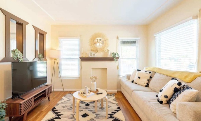 North Park House | Boho-Chic North Park Oasis w/Hot Tub & Fire Pit