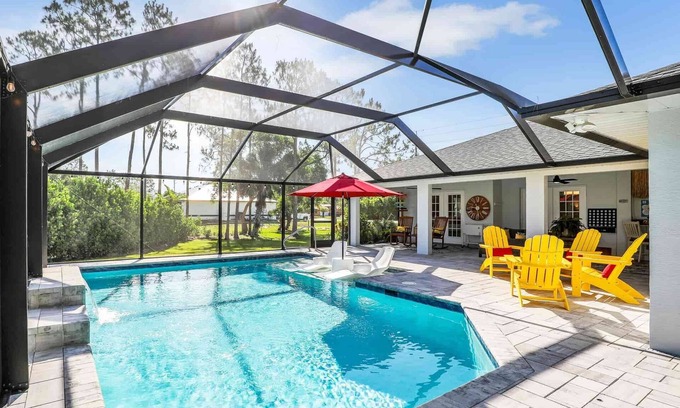 Bonita Springs House | Bonita Springs Beach Retreat with Saltwater Pool