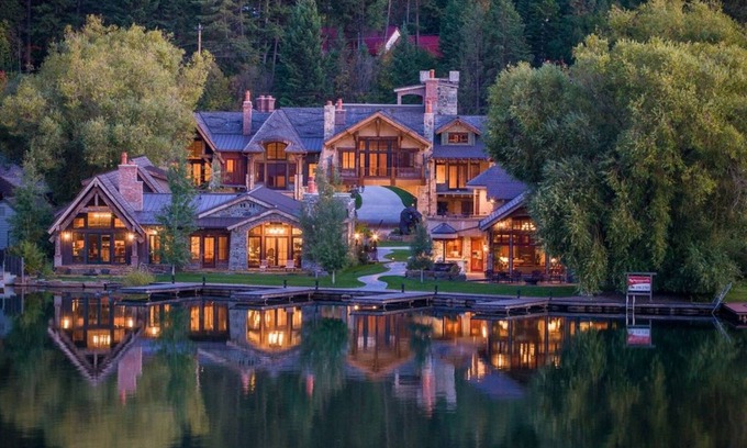 Bigfork House | Book for Winter! Waterfront with Private Dock at Bear Dance! Flathead Lake!