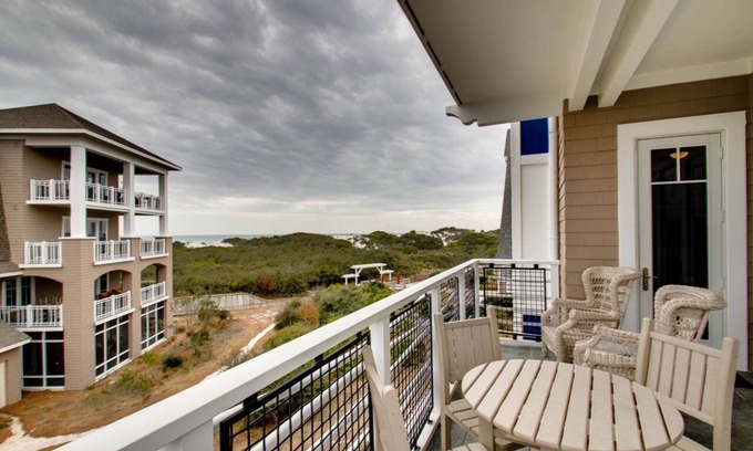 WaterSound Beach Condo | Book Your Fall Getaway Today! Gulf Views! Steps from Beach Access & Pool!