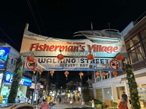 Bophut Villa | Bophut Fisherman's Village Pink Sky Villa