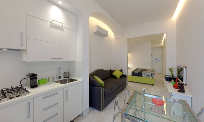 Ischia Porto Apartment | Boutique House Fió in the living room of Ischia