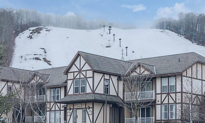 Boyne Falls Condo | Boyne Mountain Ski In/Ski Out 2BR/2BA Full Kitchen, Fireplace, In-unit W/D