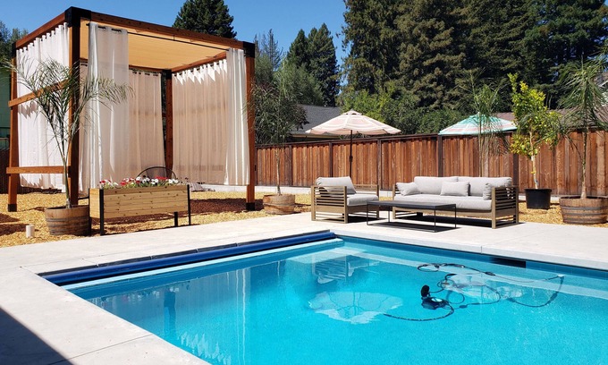 Guerneville House | Brand New Gorgeous Modern Farmhouse w/Pool, Hot Tub