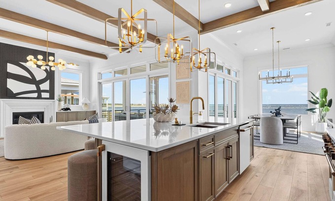 Ocean Isle Beach House | Brand New Oceanfront Luxury Home | 8 bdrm