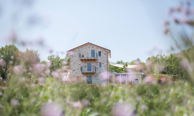 Bibali Villa | Breath in the true Istrian feel in this romantic, new, stone villa with pool.