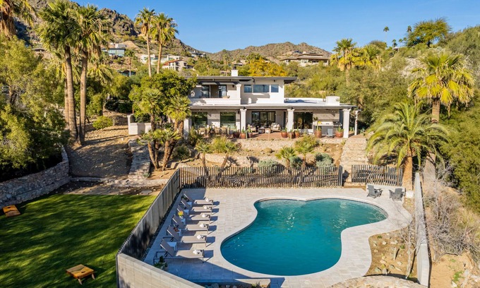 Clearwater Hills House | Breathtaking Canyon Retreat w/City Views, Pool, Home Gym & 2 Primary Suites